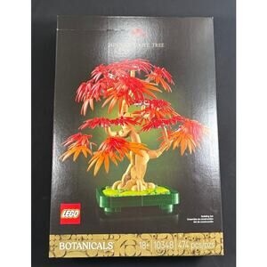 LEGO Botanicals Japanese Maple Tree Building Set 10348 FACTORY SEALED I